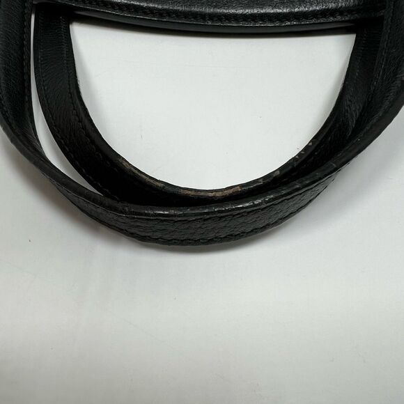 Gucci Totem Large Back Black Butterfly Bijou Hand Shoulder Leather Bag - Picture 15 of 15